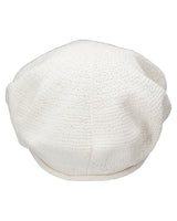 Modische Baumwoll-Baskenmütze für Damen - Cream