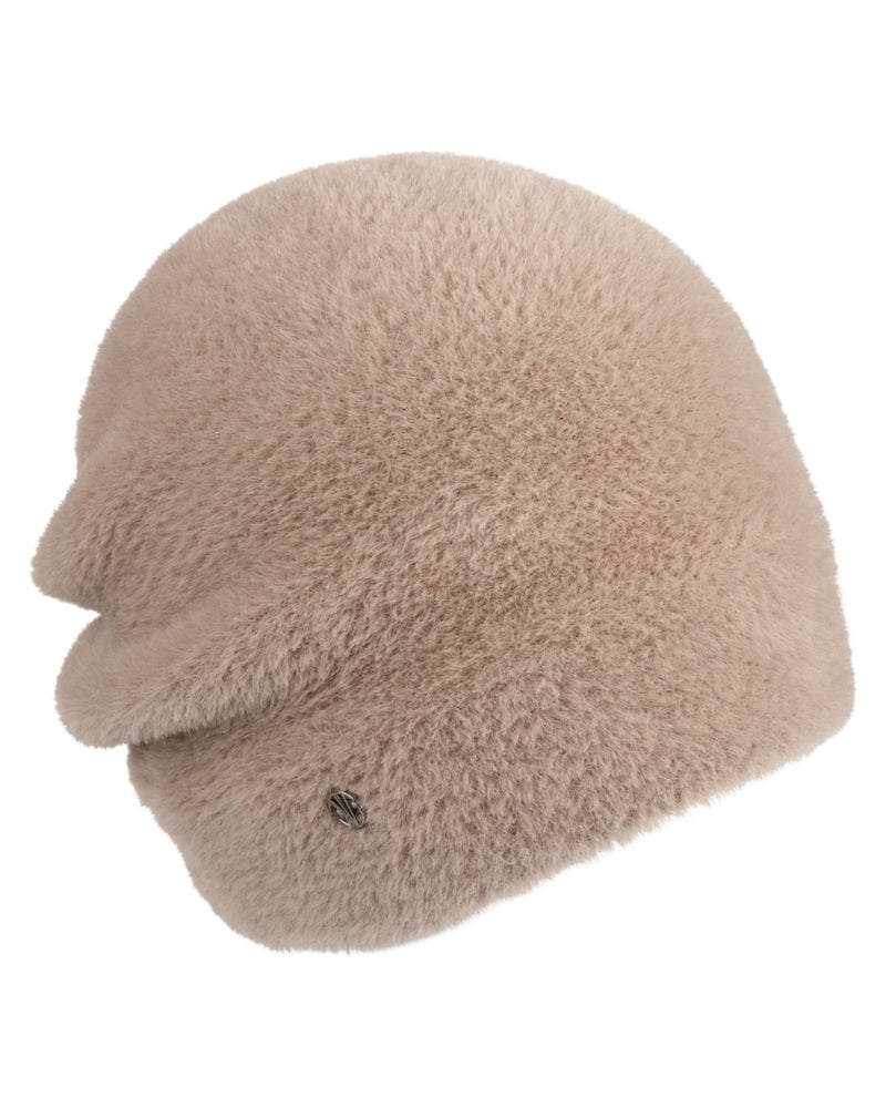 Funfur Angora Beanie - Nougat