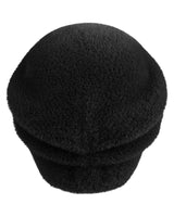 Funfur Angora Beanie - Schwarz