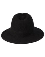 Damen Woll-Fedora - Schwarz