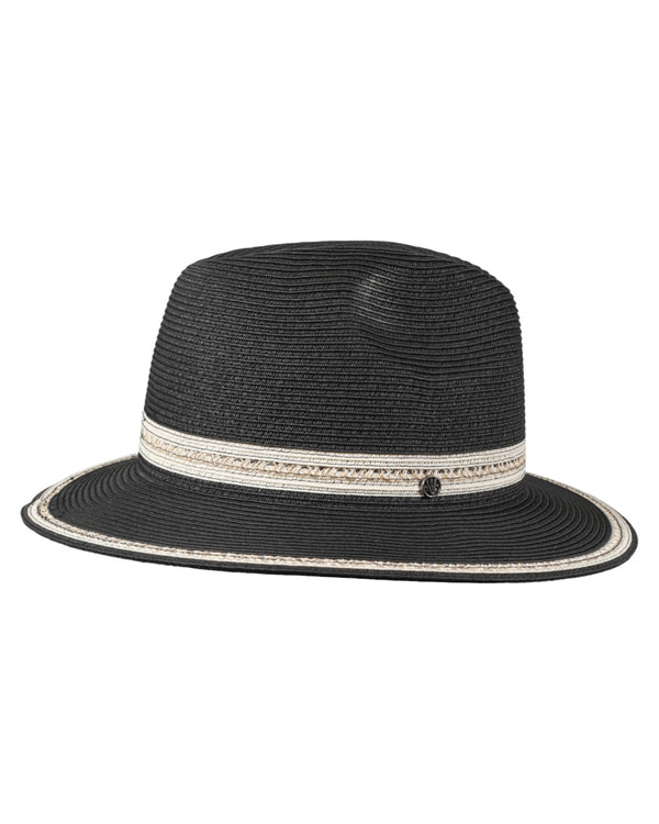 Fedora-Schwarz-Creme