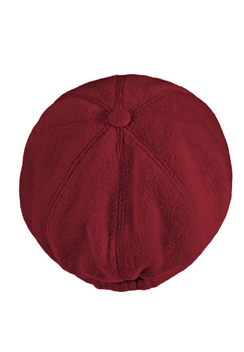 PolarSoft ® Schirmkappe + Handschuh - Dunkel Rot