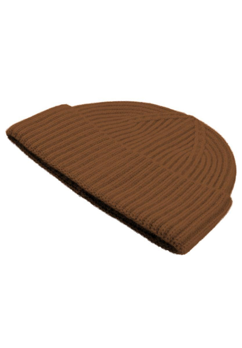 Kaschmir-Mütze, Handschuh + Schal mit geometrischem Muster - Mink